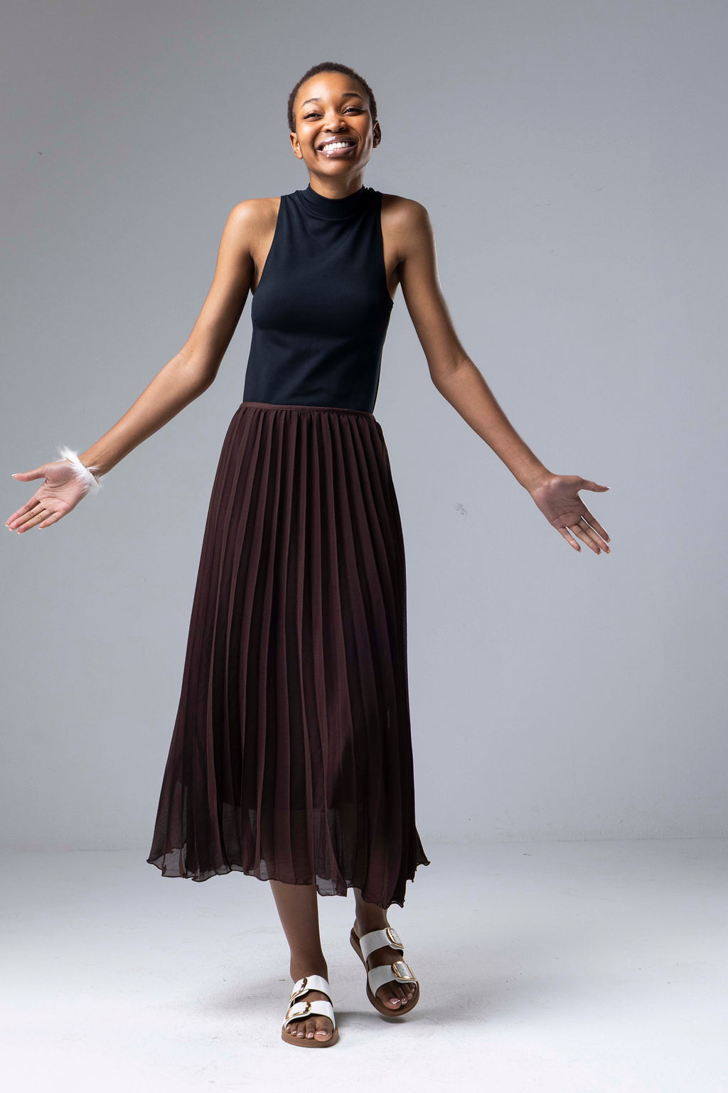 Pleated Skirt